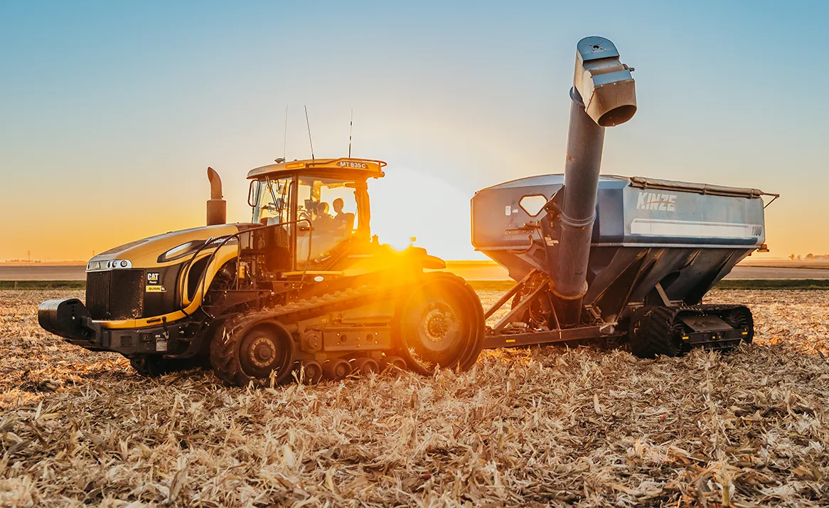 Combine harvesting