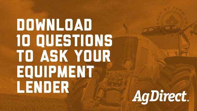 10 questions to ask your equipment lender